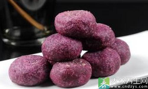 常食薯护肠养胃 推荐紫薯糯米饼(4)