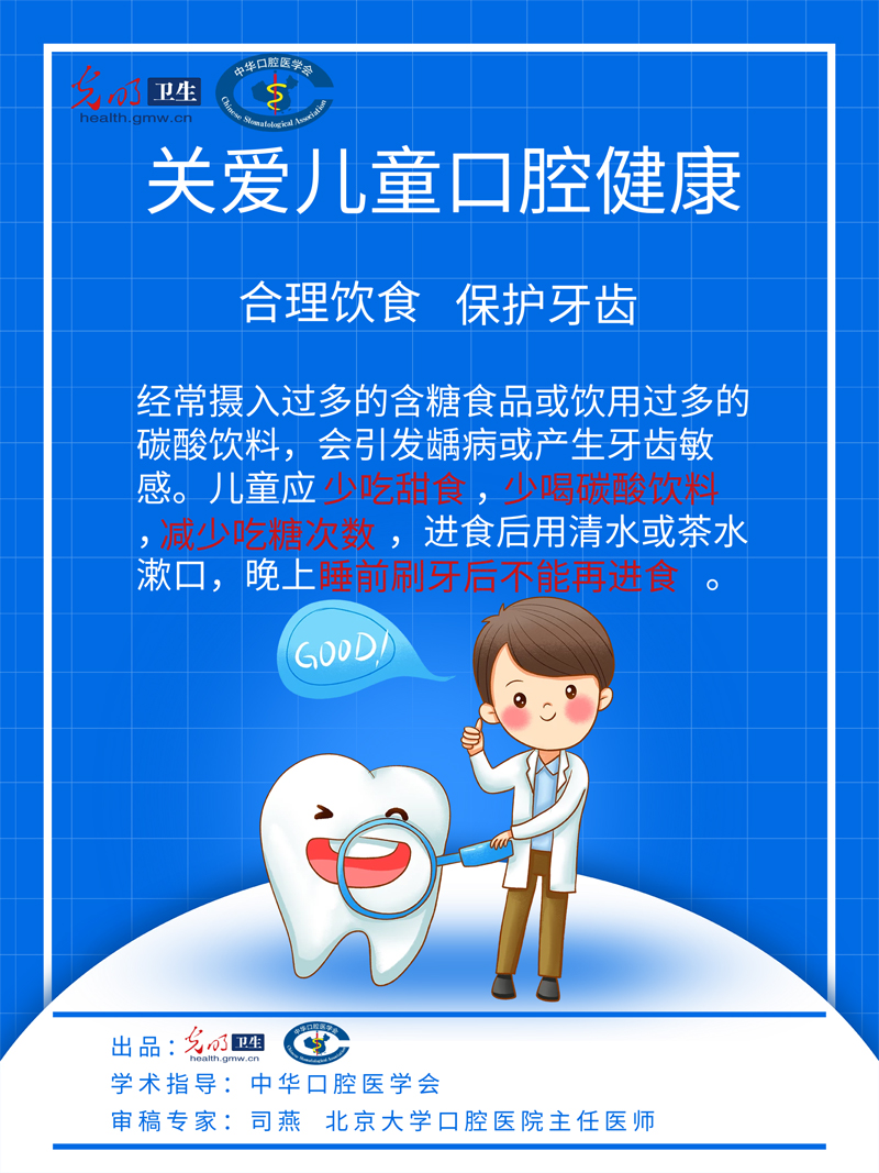 【科普海报】2021全国爱牙日:关注儿童口腔健康 家长们一定要知道这些