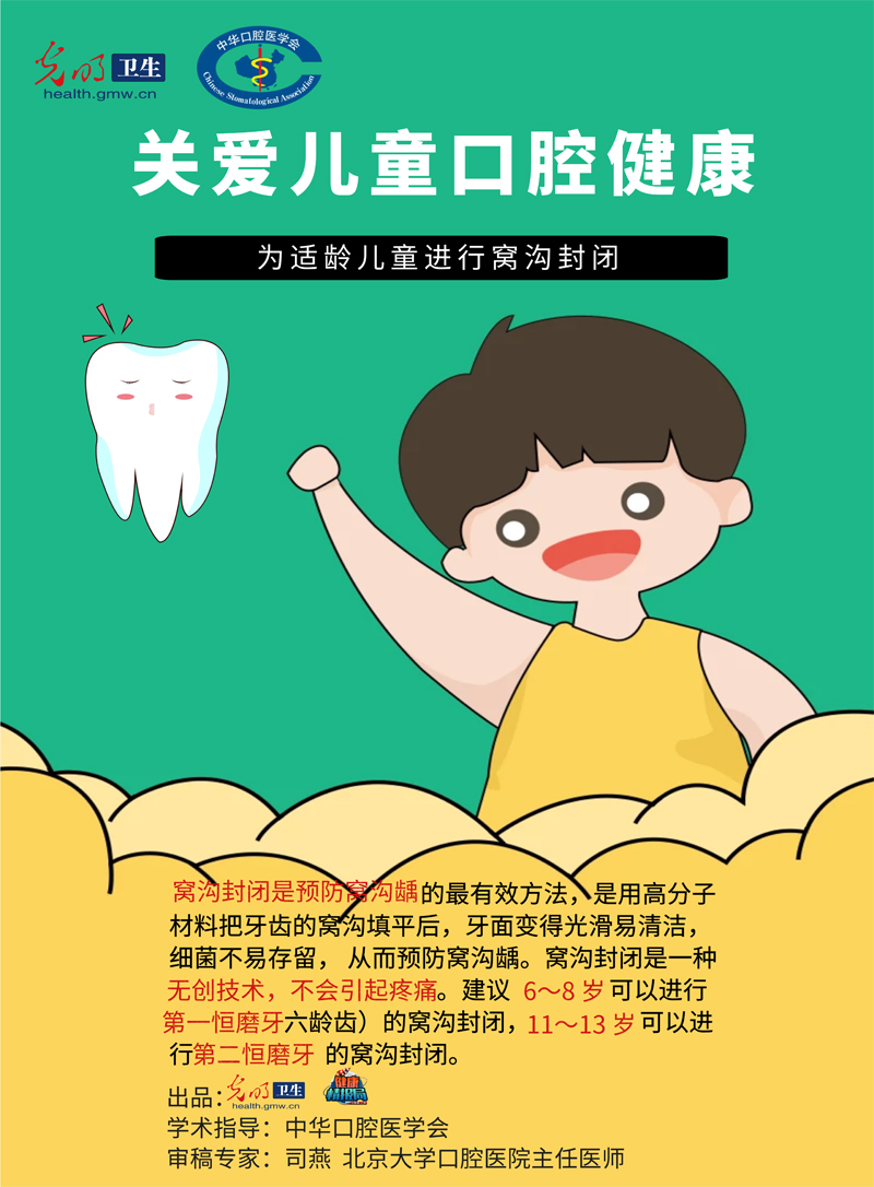 【科普海报】2021全国爱牙日:关注儿童口腔健康 家长们一定要知道这些