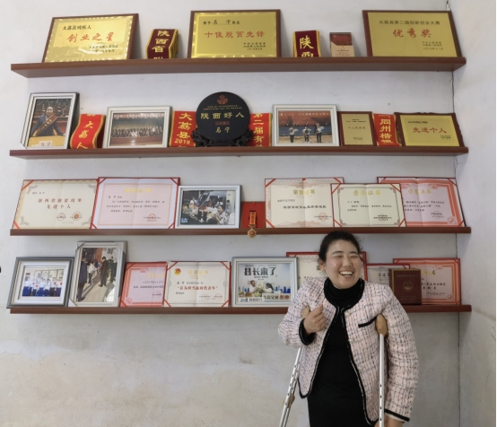 身残志坚 大荔姑娘马宁用奋斗谱写青春华章