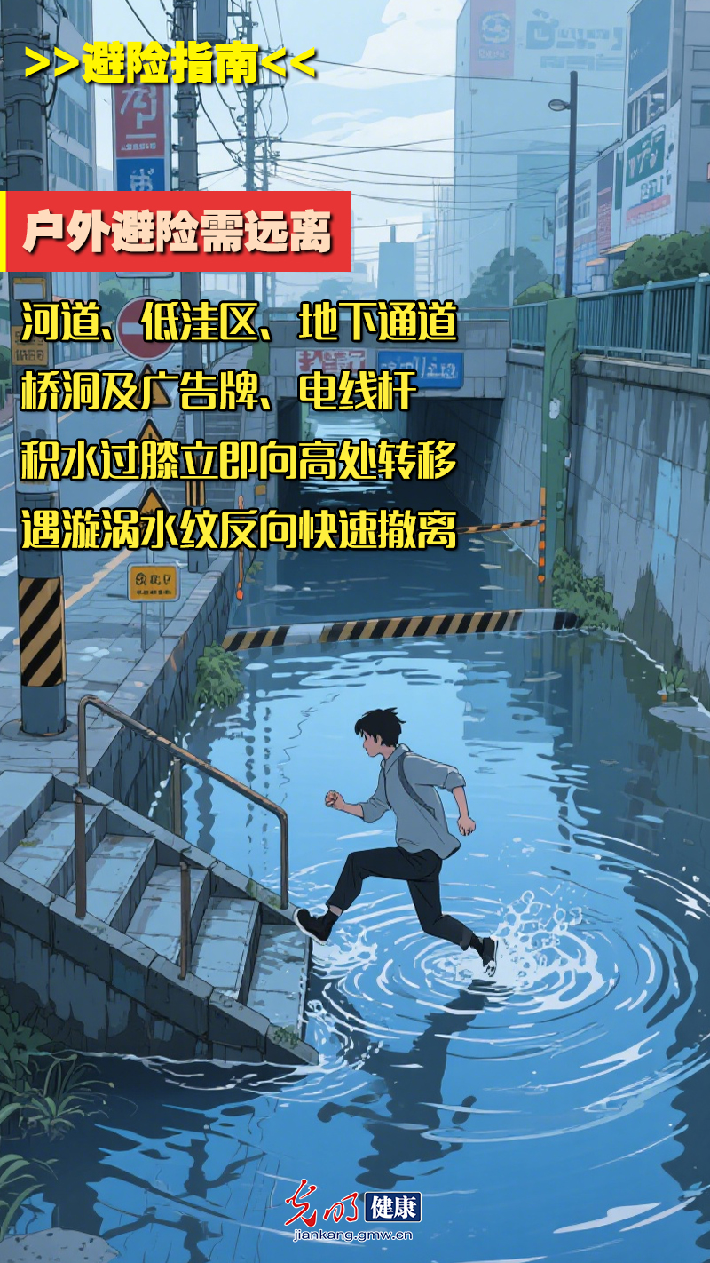 【应急科普海报】汛期避险指南：牢记九大关键行动，从居家到行车的全方位防护