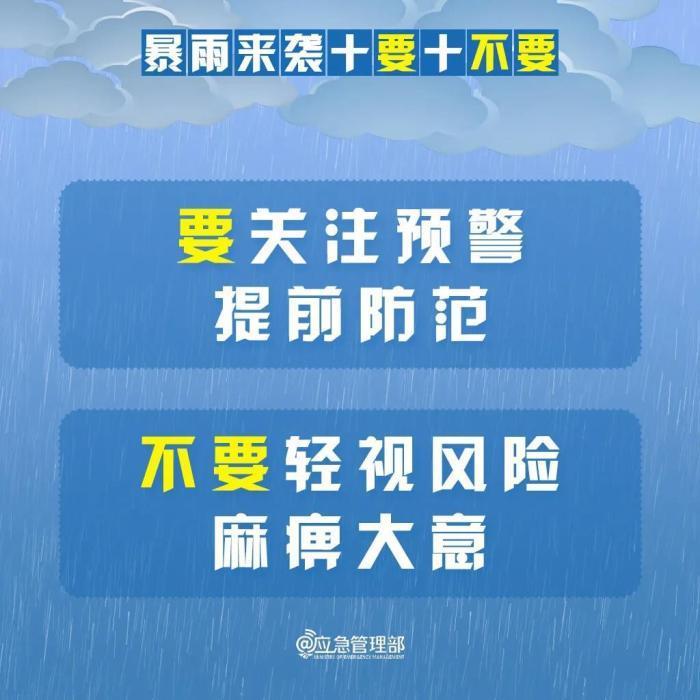 我国进入“七下八上”防汛关键期 请记牢“十要十不要”
