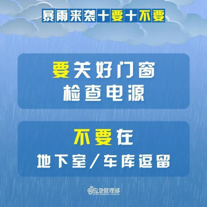 我国进入“七下八上”防汛关键期 请记牢“十要十不要”