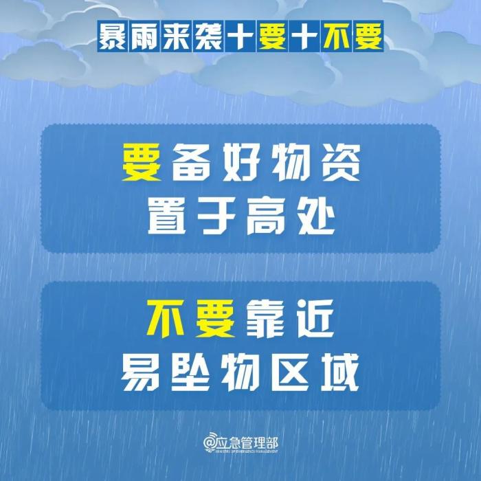 我国进入“七下八上”防汛关键期 请记牢“十要十不要”