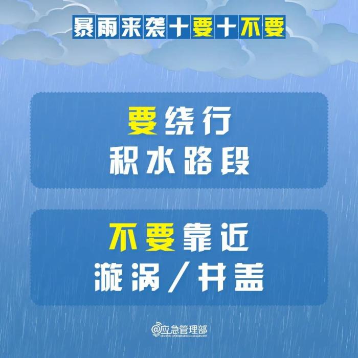 我国进入“七下八上”防汛关键期 请记牢“十要十不要”