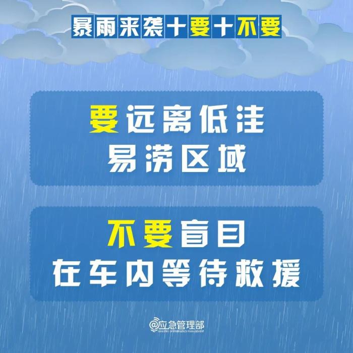 我国进入“七下八上”防汛关键期 请记牢“十要十不要”