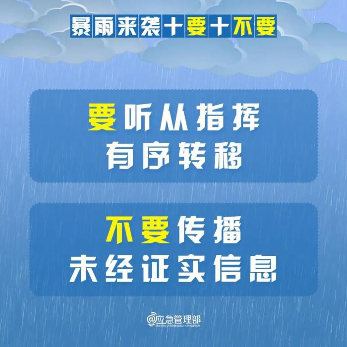 我国进入“七下八上”防汛关键期 请记牢“十要十不要”
