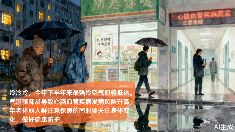 【AI科普漫画】“一夜入冬”如何健康过渡？七项防护提示请收好