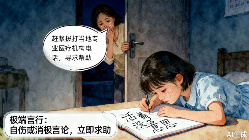 【AI科漫剧场】从烦躁到沉默,读懂青少年被忽略的求救信号 【AI科漫剧场】从烦躁到沉默,读懂青少年被忽略的求救信号