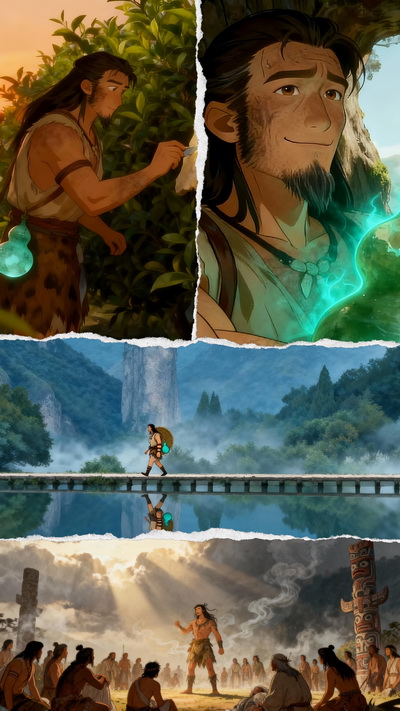 光明健康|AIGC动画《本草新生》第一集：百草初尝