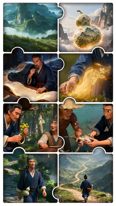 光明健康|AIGC动画《本草新生》第三集：博采归宗