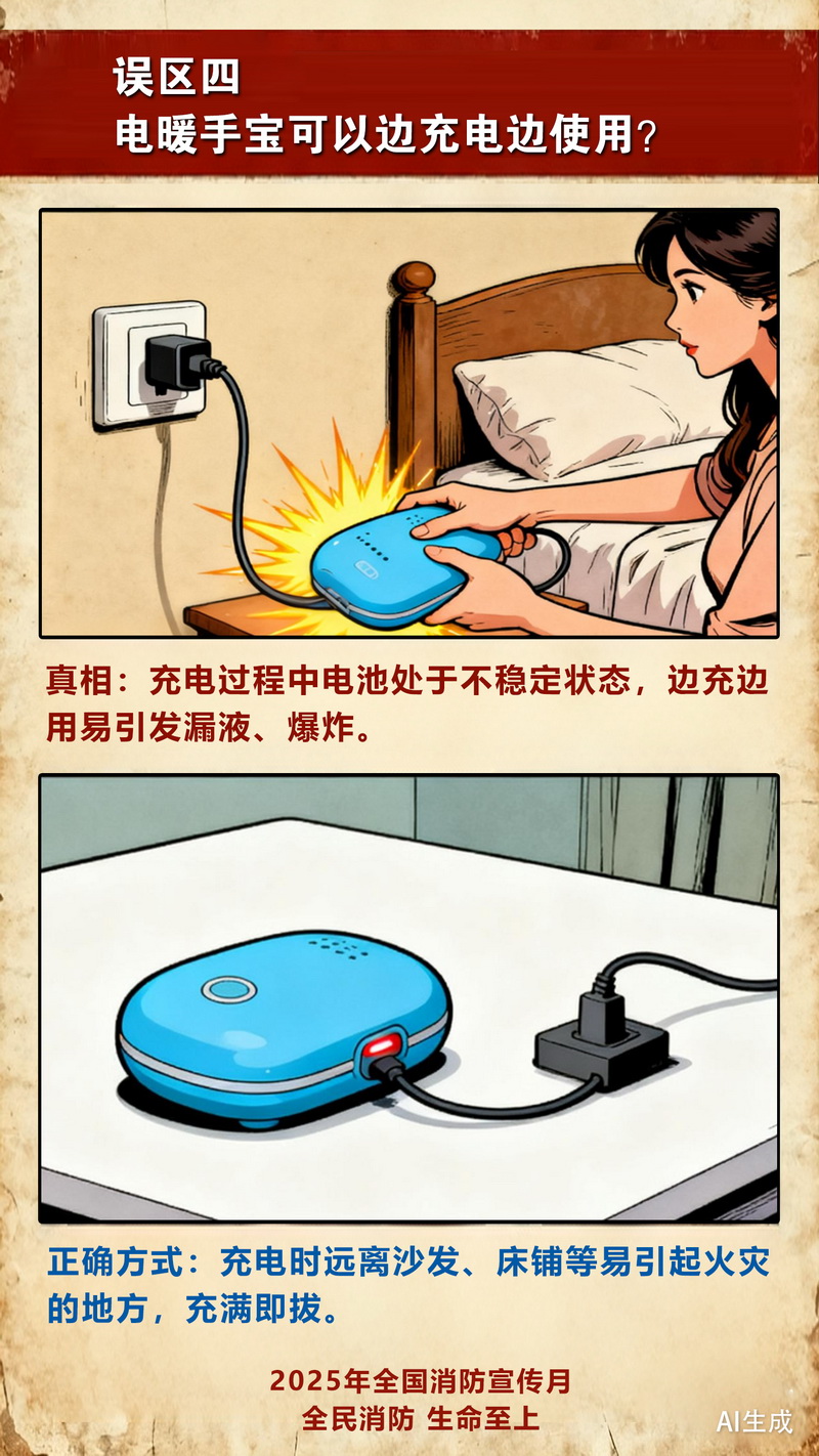 【冬季安全警示录·AI海报】这9个取暖误区可能致命,现在知道还不晚 【冬季安全警示录·AI海报】这9个取暖误区可能致命,现在知道还不晚