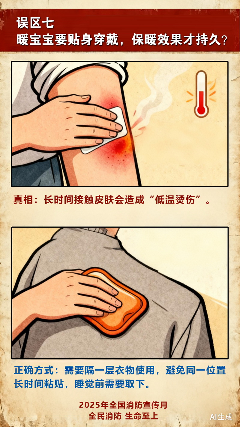 【冬季安全警示录·AI海报】这9个取暖误区可能致命,现在知道还不晚 【冬季安全警示录·AI海报】这9个取暖误区可能致命,现在知道还不晚