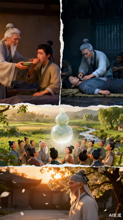 光明健康|AIGC动画《本草新生》第二集：经方济世