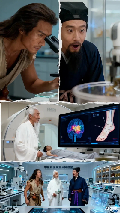 光明健康|AIGC动画《本草新生》第四集：慧通古今