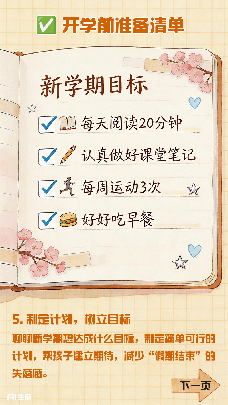 【健康科普】寒假“余额不足” 开学前这些准备要做好