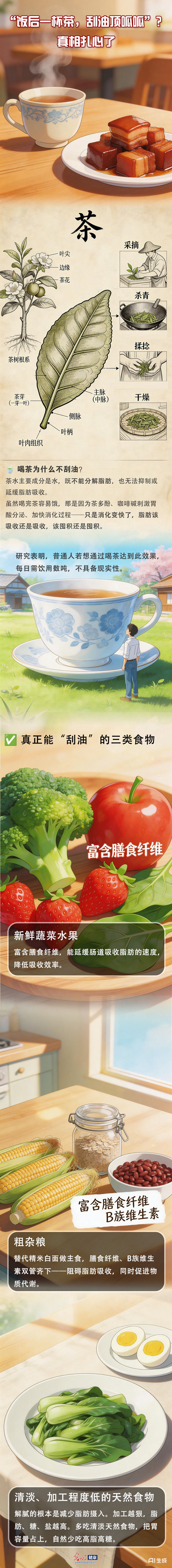 【健康科普】“饭后一杯茶，刮油顶呱呱” 真相扎心了