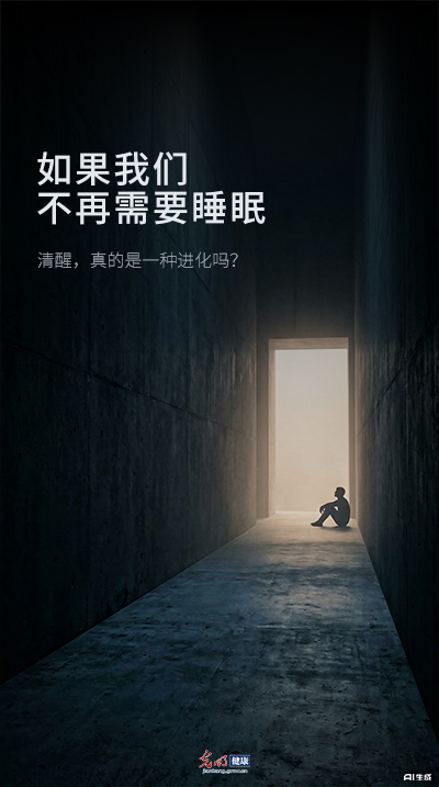 【AIGC短片】如果我们不再需要睡眠：清醒，真的是一种进化吗