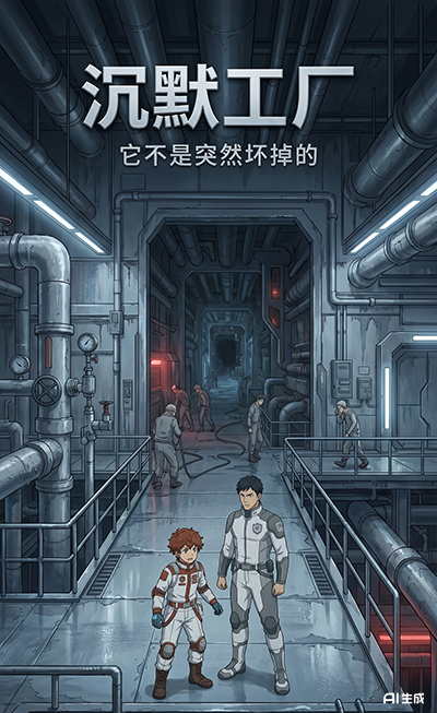 AIGC动画：《沉默工厂》｜它不是突然坏掉的