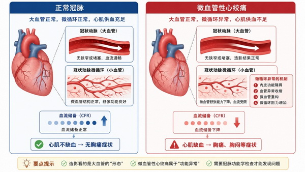 胸闷、胸痛反复发作，造影却“正常”？警惕被忽视的微血管性心绞痛