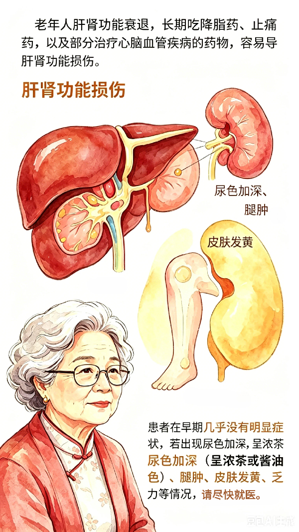 【AI漫画】老年健康宣传周|老年人用药，警惕这些“悄无声息”的危险信号（上篇）