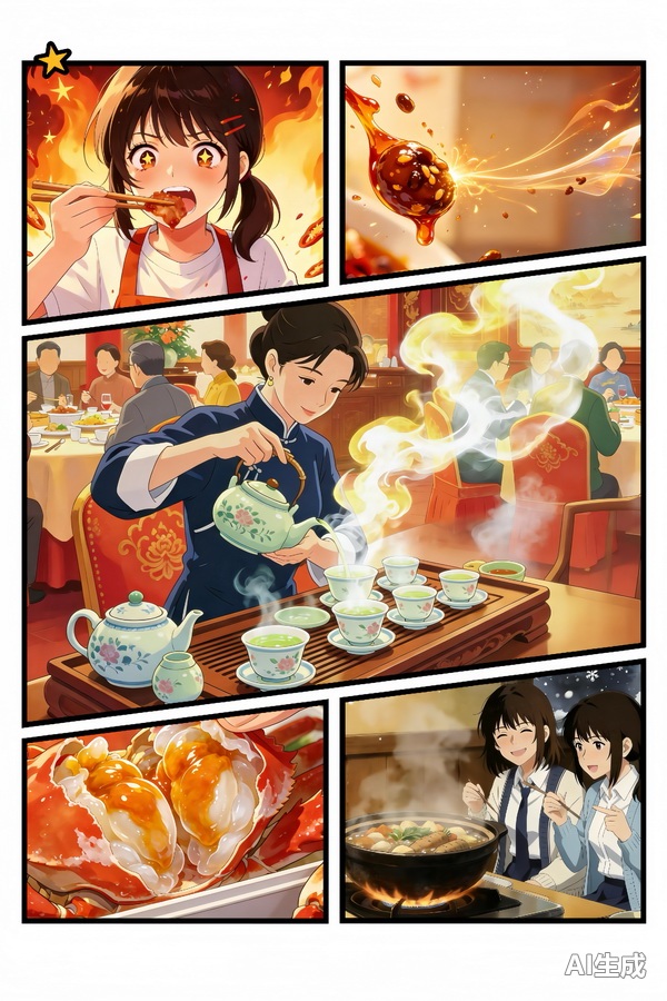 AI漫剧场|《非遗里，原来生活这么美》第三集：五味