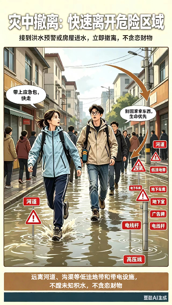 AI应急科普|从灾前准备到灾后防疫，汛期避险全链条防护怎么做