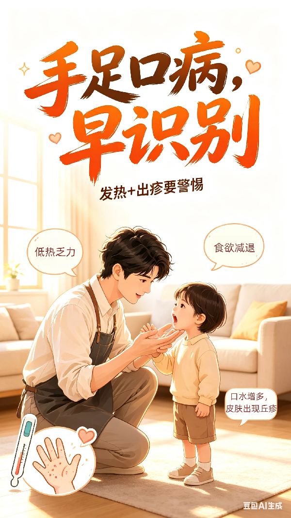 「光明健康声」AI播客｜发热出疹别当感冒治：手足口病高发季家庭护理“避雷指南”
