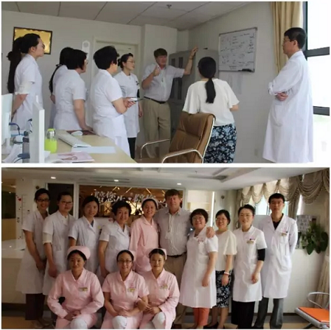 当代白求恩在行动--赴中国义诊之行 走进连云港和美家妇产医院