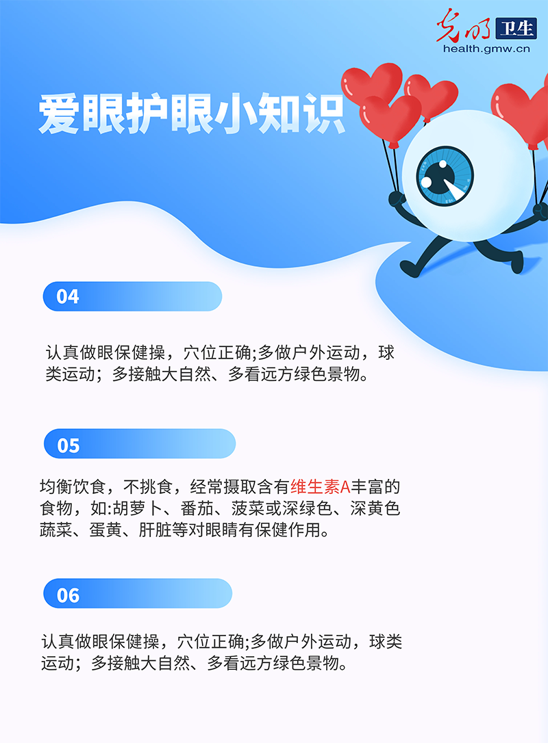 【科普海报】全国爱眼日|有远见，不近视！这些爱眼小知识你get了吗