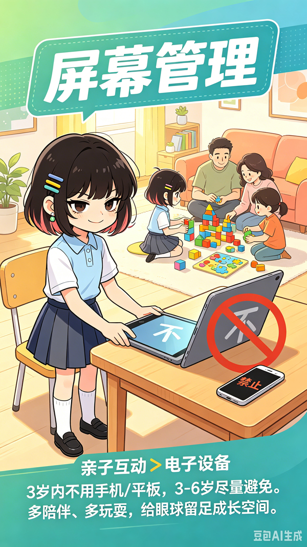 【AI海报】0-6岁是孩子视力黄金期,做对这五件事受益终身 【AI海报】0-6岁是孩子视力黄金期,做对这五件事受益终身