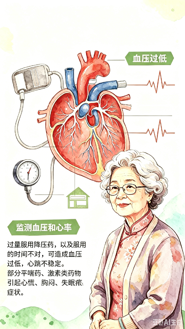 【AI漫画】老年健康宣传周|老年人用药，警惕这些“悄无声息”的危险信号（上篇）