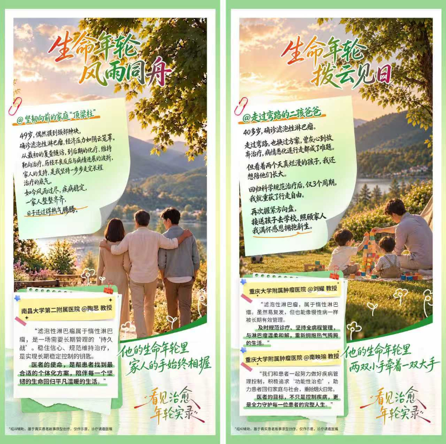 从“治好病”到“过好人生”,探寻淋巴瘤长生存的实践